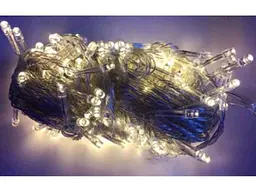 Гірлянда КИТАЙ 300LED теплий білий, 15м прозорий провід 1130-07