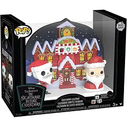 Фігурка Funko Кошмар перед різдвом Календар зворотного відліку The Nightmare Before Christmas Countdown Calendar 25 см NBCCC - мініатюра 2