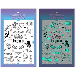 Набір тату FUN неонові Tattooshka LB-167 (4825800012239) shop (4825800012239)
