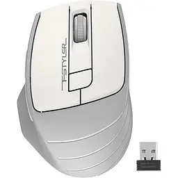 Бездротова миша A4Tech Fstyler FG30 Wireless Grey/White (FG30 (Grey+White)) - мініатюра 1