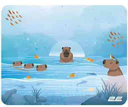 Ігрова поверхня 2E Capybarra S (250x200x2мм) Blue (2E-PAD-S-CAPY-BLUE)