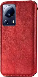 Чохол-книжка GETMAN Cubic Cover Case для Xiaomi 13 Lite Red [85852] - мініатюра 2