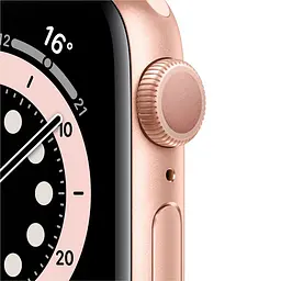 Годинник Apple Watch Series 6 GPS, 40mm, Gold, спортивний ремінець кольору «рожевий пісок» (Grade C) Seller Refurbished