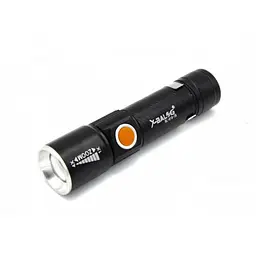 Ліхтар ручний X-Balog COP BL-616 T6 300 Lumen дальність 200 м 3 режими акумуляторний USB алюмінієвий корпус