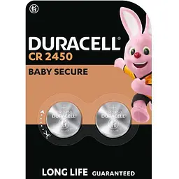 Батарейка Duracell CR2450 2шт (5012263) [170690]