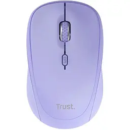 Миша бездротова Trust Yvi+ Purple bluetooth / USB 2.4 GHz оптична 800 - 1600 dpi 3 кнопки 1xAA (25583)