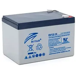 Батарея до ДБЖ Ritar EV12-14, 12V 14Ah (EV12-14)