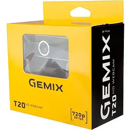 Веб-камера Gemix T20 Black (T20HD720P) [120288] - мініатюра 5