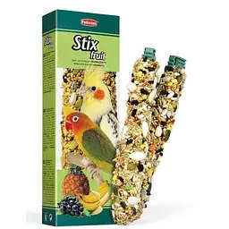 Ласощі Padovan Stix Fruit Parrocchetti для декоративних птахів 100 г