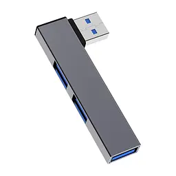 Адаптер Перехідник GT USB на USB 3.0 Bodasan Black (W050727) - мініатюра 3