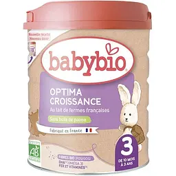 Уцінка. Органічна молочна суміш BabyBio Optima 3, 800 г  