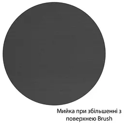 Кухонна мийка Kroner KRP Schwarze - 6350RHM PVD (3.0/1.0 мм) (CV031323) - мініатюра 7