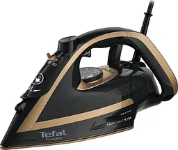 Праска Tefal Puregliss 3000 Вт 270 мл паровий удар 280 г постійна пара 50 г керамічна підошва чорно-мідний