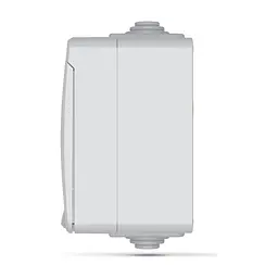 Розетка Videx BINERA IP65 зовнішня 1ая сіра (VF-BNW21-G) - мініатюра 3