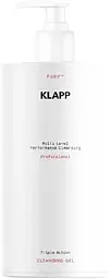 Очищающий гель Klapp Multi Level Performance Triple Action Cleansing Gel 500 мл