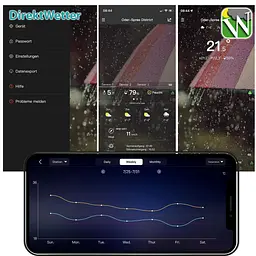Метеостанція Technoline DirektWetter WD2000 Silver (WD2000) - мініатюра 7