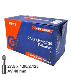 Камера велосипедна CST 27.5х1.9/2.125 AV 48 мм (G0001792) - мініатюра 2