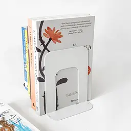 Тримачі для книг (комплект 2 шт) Nice & Cozy Clip білі - мініатюра 2