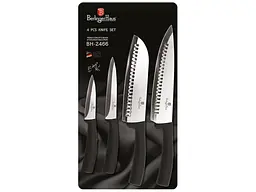 Набір ножів Berlinger Haus Black Silver Collection (BH-2466) - мініатюра 2