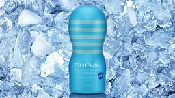 Мастурбатор Tenga Deep Throat Cup Cool Edition з лубрикантом що охолоджує, 18х7.5 см - мініатюра 6