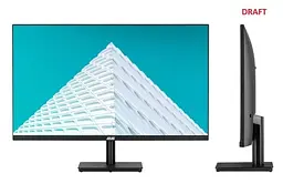 Монітор 23.8" A2425B, Black, VA, 1920x1080 (16:9) 2E teh0028066 - мініатюра 2