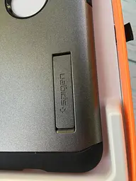 Чохол протиударний із підставкою Spigen Slim Armor 065CS24541 для iPhone XS Max (6.5") Gun Metal - мініатюра 5