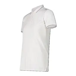 Поло CMP Woman Polo Melange Stretch M White (1097-34D5996-A001 40) - мініатюра 3