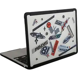 Пластикова накладка (верх і низ) Skinarma HENKO для Apple MacBook Air 13" M2-M5 A2681/A3113/A3240 2022-2026 матово-прозора (SK-MBAM2-HENFRT) [175144]
