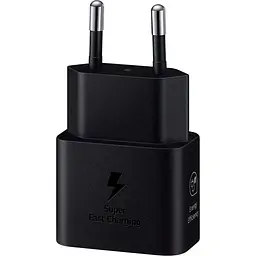 Мережевий зарядний пристрій Samsung 25W Black (EP-T2510NBEGEU) [97045] - мініатюра 1