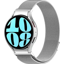 Ремінець ArmorStandart Milanese Magnetic для Samsung Galaxy Watch 7/FE/6/6 Classic/5/5 Pro/4/4 Classic Silver (ARM86845) [151808]
