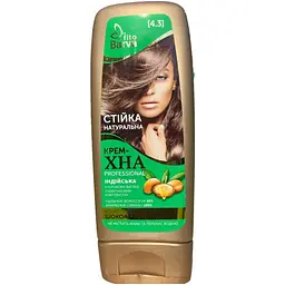 Хна Fito Barva Professional Індійська крем-хна в готовому вигляді 4.3 - Шоколад 140 мл (4820098542314)