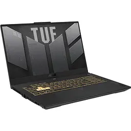 Ігровий ноутбук Asus TUF F17 FX707VJ Intel Core 5 210H 12M Cache, до 4, 80 ГГц, 17, 3 FHD 144Hz, 16GB, 1TB SSD, nVidia GeForce RTX 3050 6GB, чорний/сірий - мініатюра 2