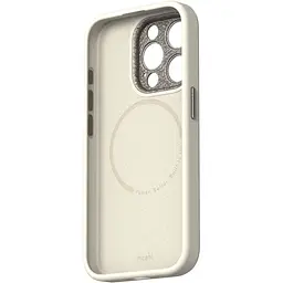 Чохол-накладка Moshi Napa Slim Hardshell Case Eggnog White для iPhone 15 Pro Max (99MO231112) - мініатюра 3