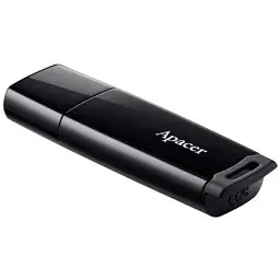 USB флеш накопичувач Apacer 32GB AH336 Black USB 2.0 (AP32GAH336B-1) - мініатюра 2