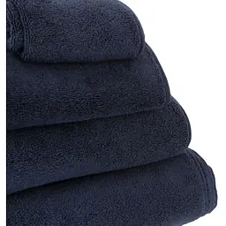 Рушник МВМ My Home Ніжність 70x140 см темно-синій  (BT-11 L DARK BLUE) - мініатюра 8