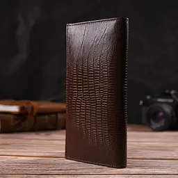 Чоловічий шкіряний гаманець Canpellini 9,2х18,8х1 см acs0025609 - мініатюра 7