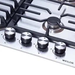 Поверхня газова на металі Weilor GM W 624 SS - мініатюра 5
