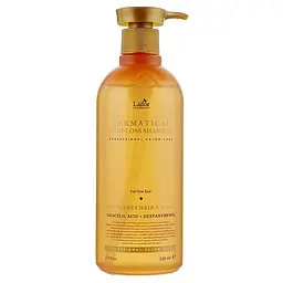 Шампунь проти випадіння для тонкого волосся Dermatical Hair-Loss Shampoo For Thin Hair La'dor 530 мл