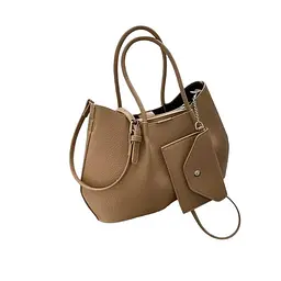 Сумка жіноча Italian Bags Кінс з гаманцем 30х25х15 см Коричневий