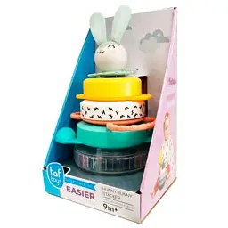 Розвиваюча іграшка Taf Toys пірамідка Кролик колекція Полярне сяйво (12445) - мініатюра 3