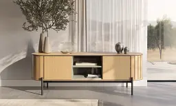 Тумба ТВ 2д Lenart Rotto RT-05 1680x460x570 дуб вінченца/евкаліпт