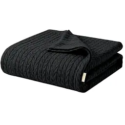 Плед покривало Cosas Panther Knitted Braid 230х240 см косичка (Blanket_Panther_KnittedBraid_230x240)