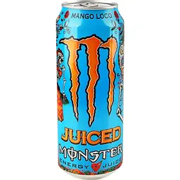 Напиток энергетический безалкогольный Monster Energy Mango Loco 0.5 л (896727)