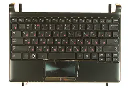 Клавіатура для ноутбука Samsung (N250) Black, (Black TopCase) - мініатюра 2