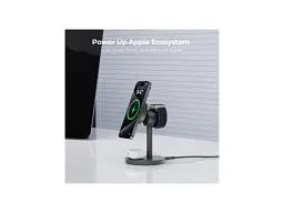 Бездротовий зарядний пристрій AUKEY MagFusion 3-in-1 15 W Qi2 сірий (LC-MC311) - мініатюра 9