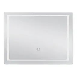 Дзеркало Kroner KRP Spiegel HR2 - 10070 з LED-підсвічуванням та антизапітнінням CV030035, Білий - мініатюра 3