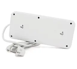 Мережевий фільтр-подовжувач Voltronic F-33, 6 розеток EU, 2 м, 3×0,75 мм, 2500 Вт, White - мініатюра 2