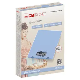 Ваги кухонні CLATRONIC KW 3626 Blue - мініатюра 5