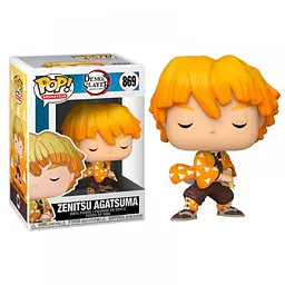 Фігурка Фанко Поп Клинок, який знищує демонів Зеніцу Агацума Funko Pop Demon Slayer Zenitsu Agatsuma DS ZA 869 - мініатюра 2