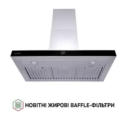 Витяжка декоративна Т-подібна Perfelli TM 9642 I/BL 1000 LED - мініатюра 2